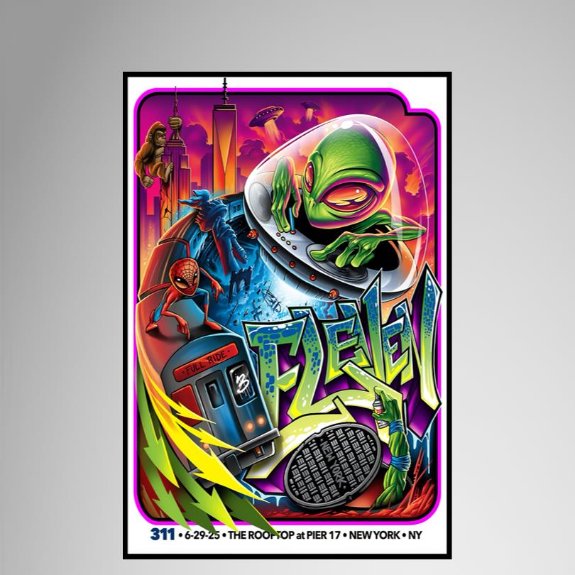 311 June 29 2025 New York NY Poster