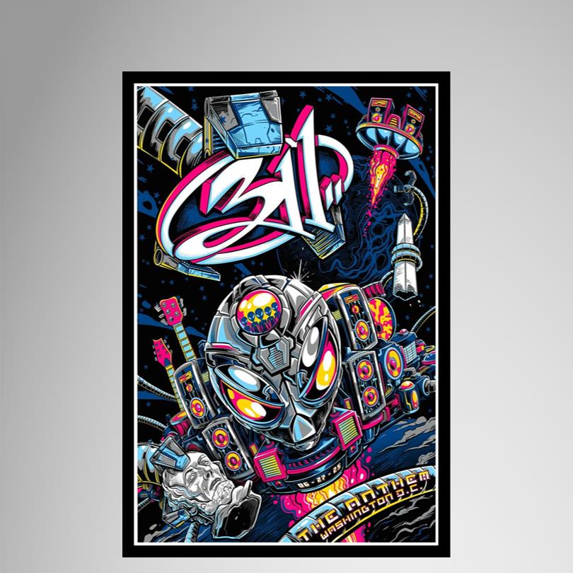 311 Tour 2025 Poster