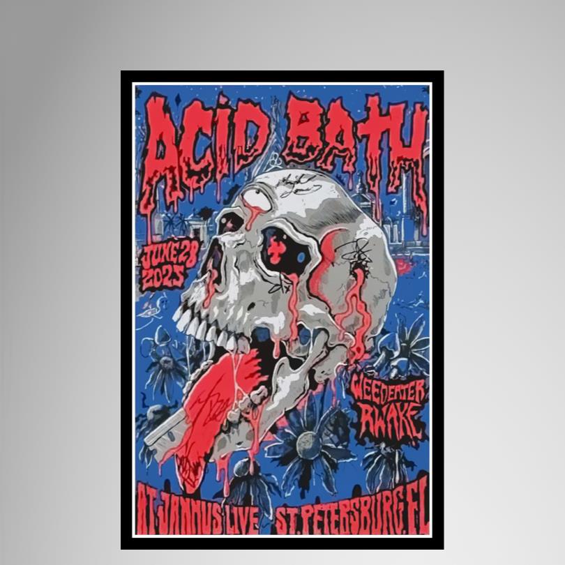Acid Bath 2025 Poster Florida