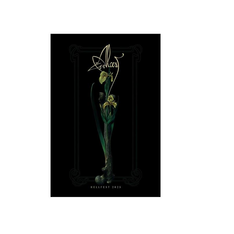 Alcest Hellfest 2025 Poster