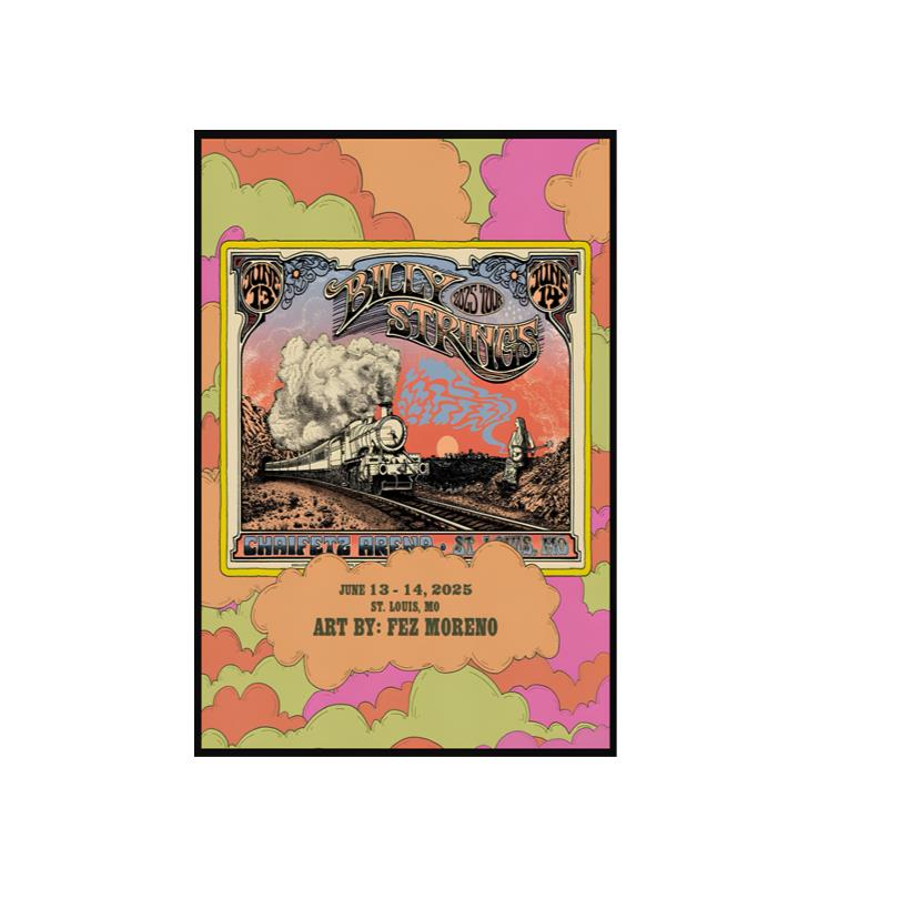 Billy String June 13-14 2025 ST Louis MO Poster