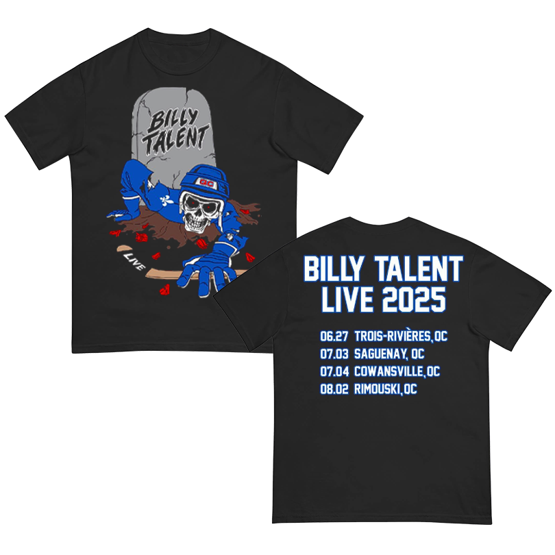 Billy Talent Tour Dates Shirt
