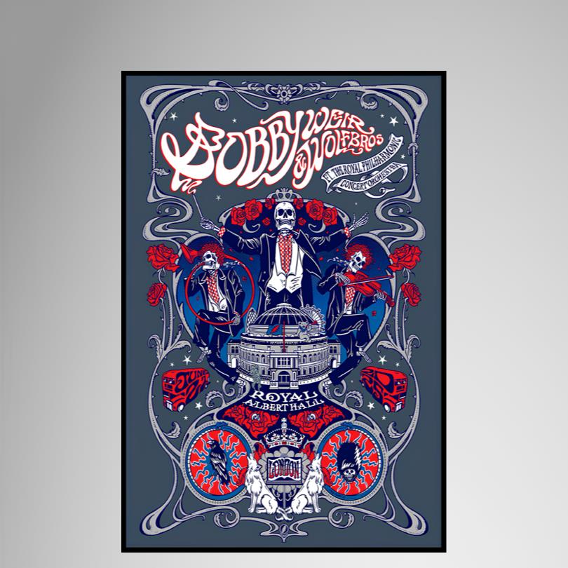 Bobby Weirs Tour 2025 Royal Albert Hall London Poster