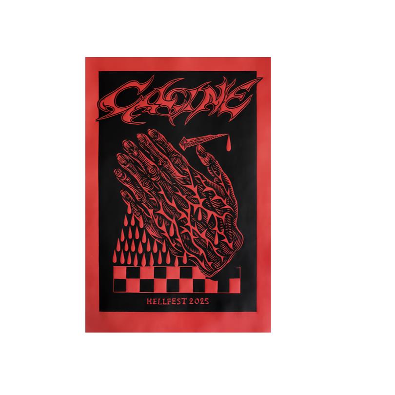 Calcine Hellfest 2025 Poster