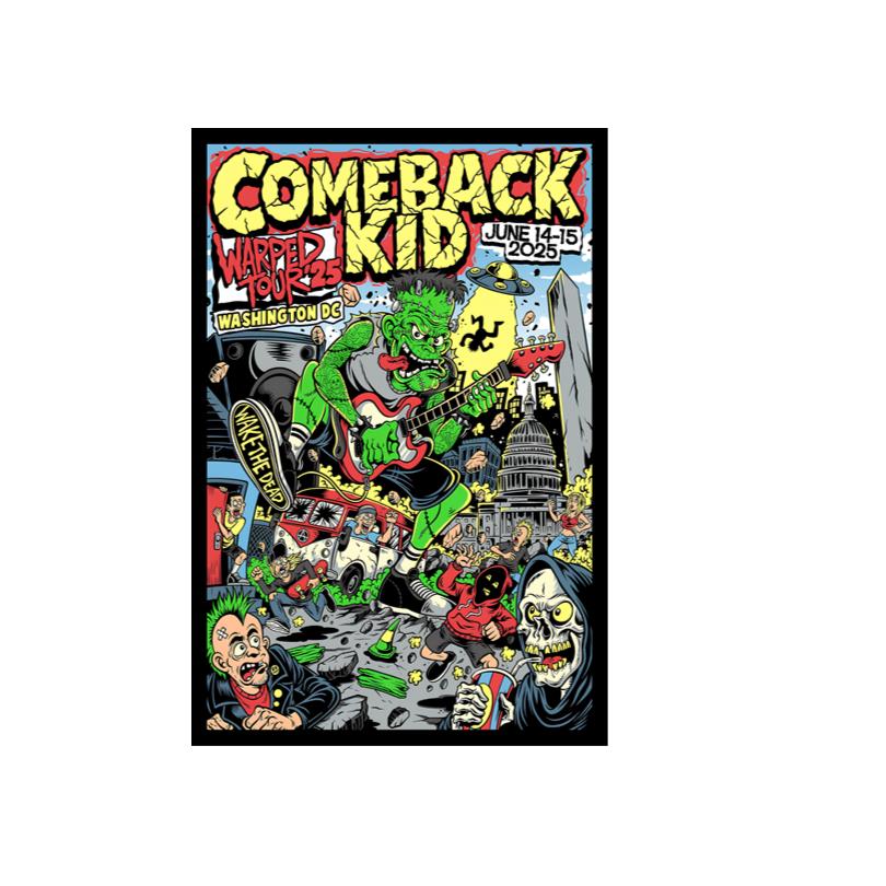 Comeback Kid June 14 15 2025 Washington DC Poster