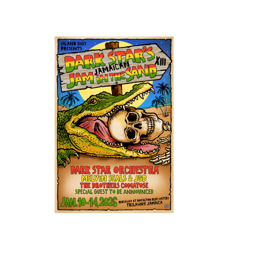 Dark Star Orchestra Tour 2026 Trelawny Jamaica Poster