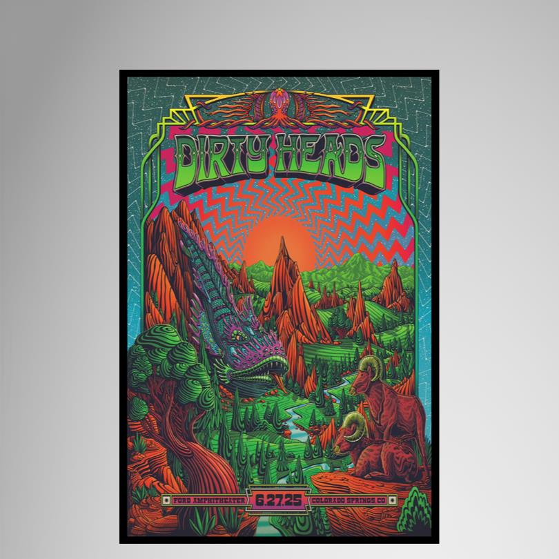 Dirty Heads Colorado Springs Poster