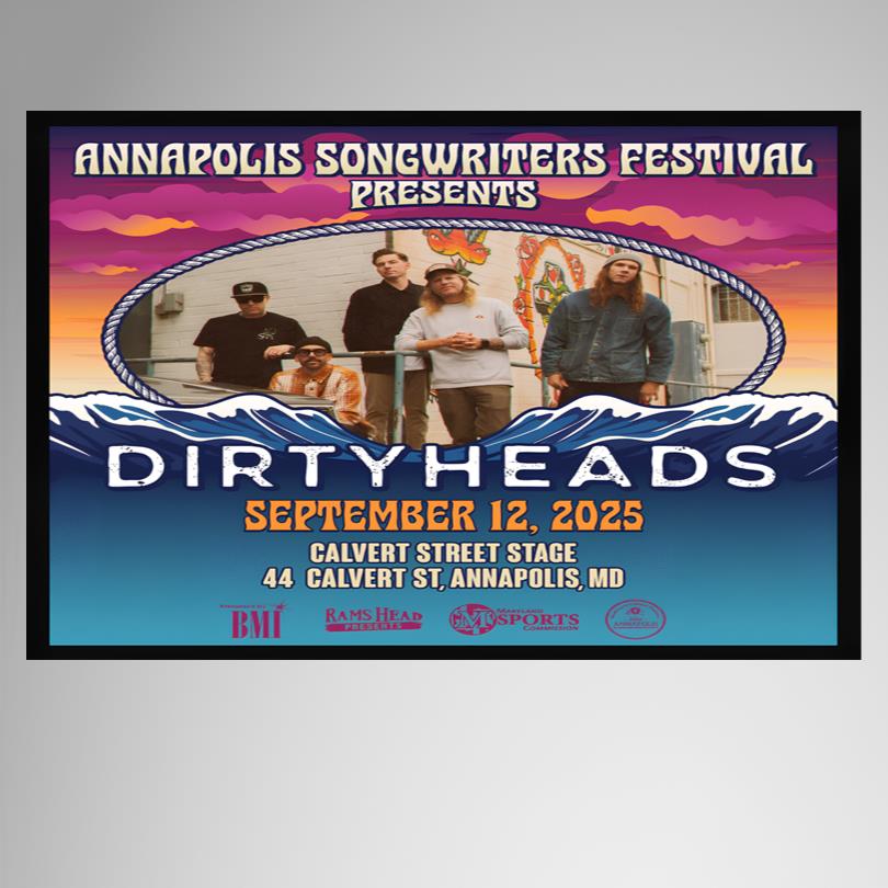 Dirty Heads September 12 2025 Annapolis MD Poster