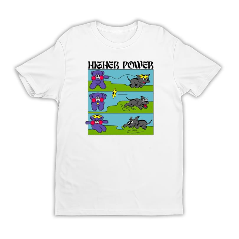 Flower Dog Graphic Tee