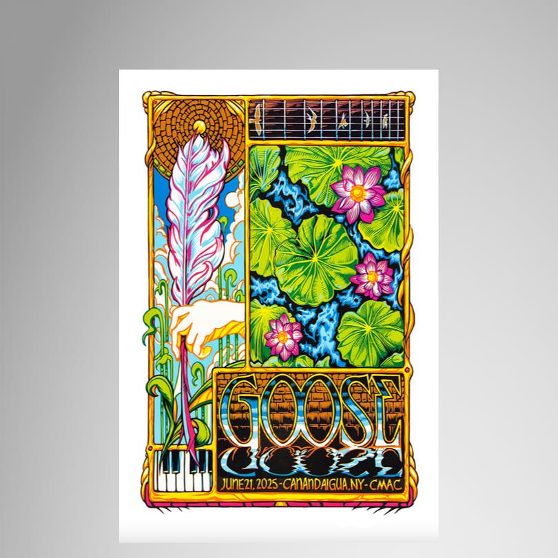 Goose Jun 21 2025 CMAC Canandaigua NY Poster