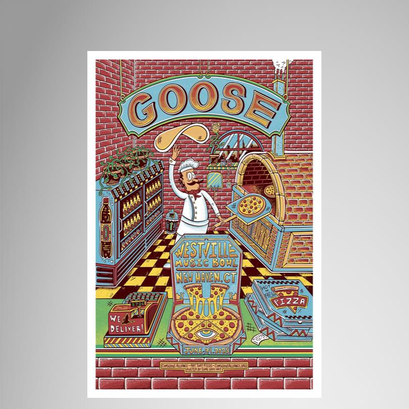 Goose Jun 29 2025 New Haven CT Poster