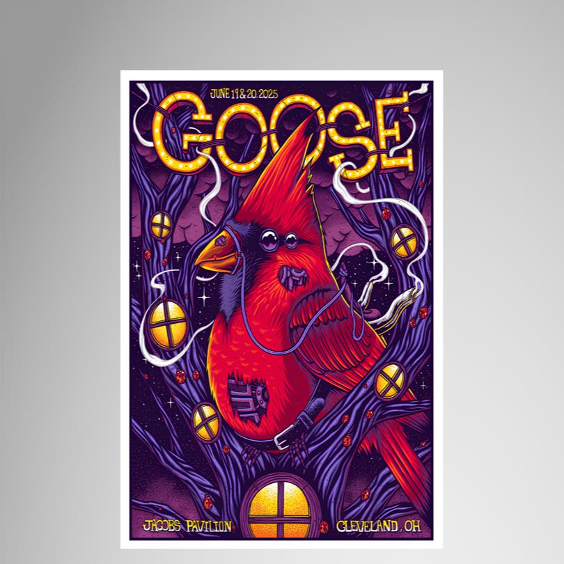 Goose June 19-20 2025 Gleveland OH Poster