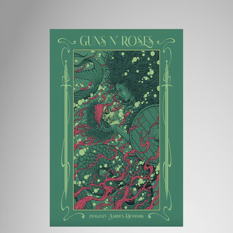 Guns N Roses Concert Poster