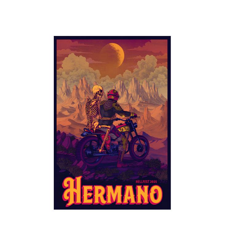 Hermano Hellfest 2025 New Poster