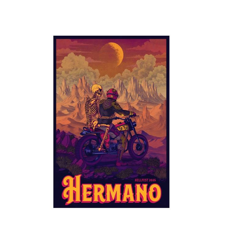 Hermano Hellfest 2025 Poster