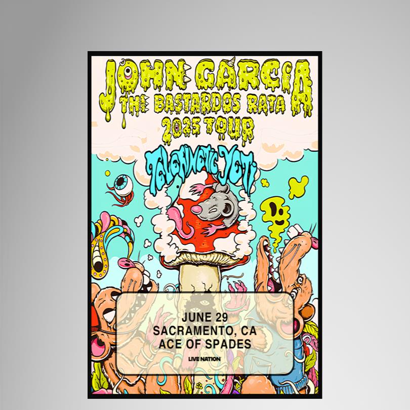 John Garcia Sacramento CA Poster