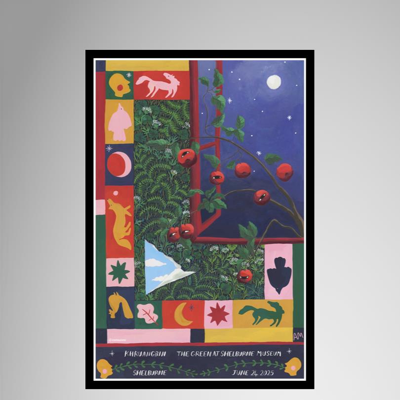 Khurangbin June 24 2025 Shelburne Museum Poster