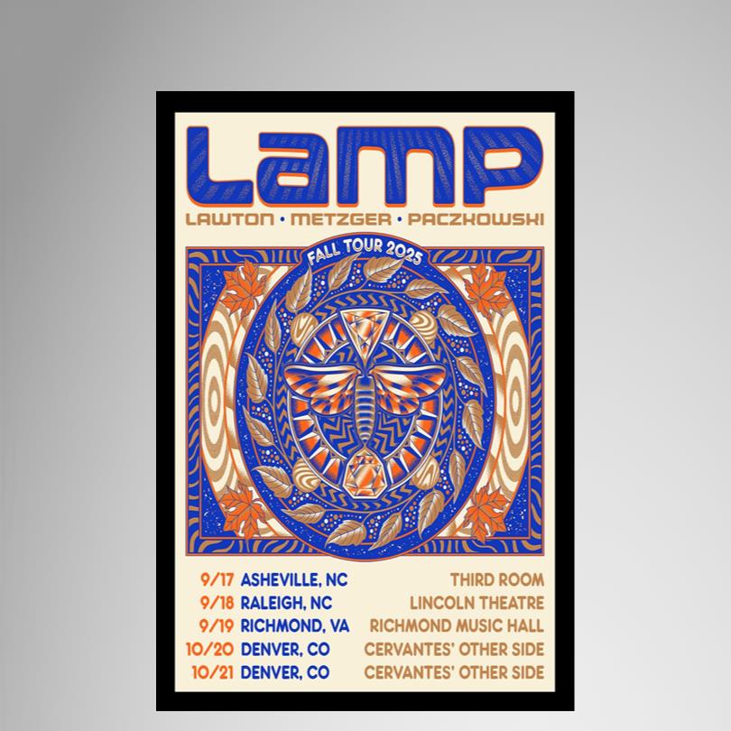 Lamp Fall Tour 2025 Poster