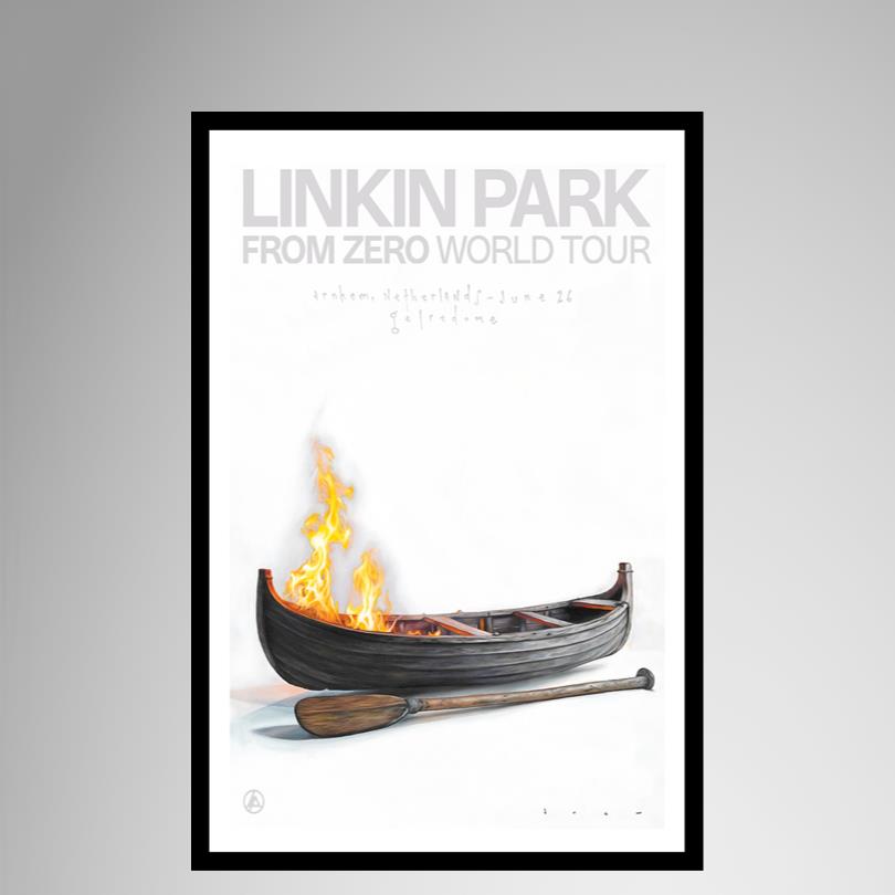 Linkin Park 2025 Europe Tour Poster