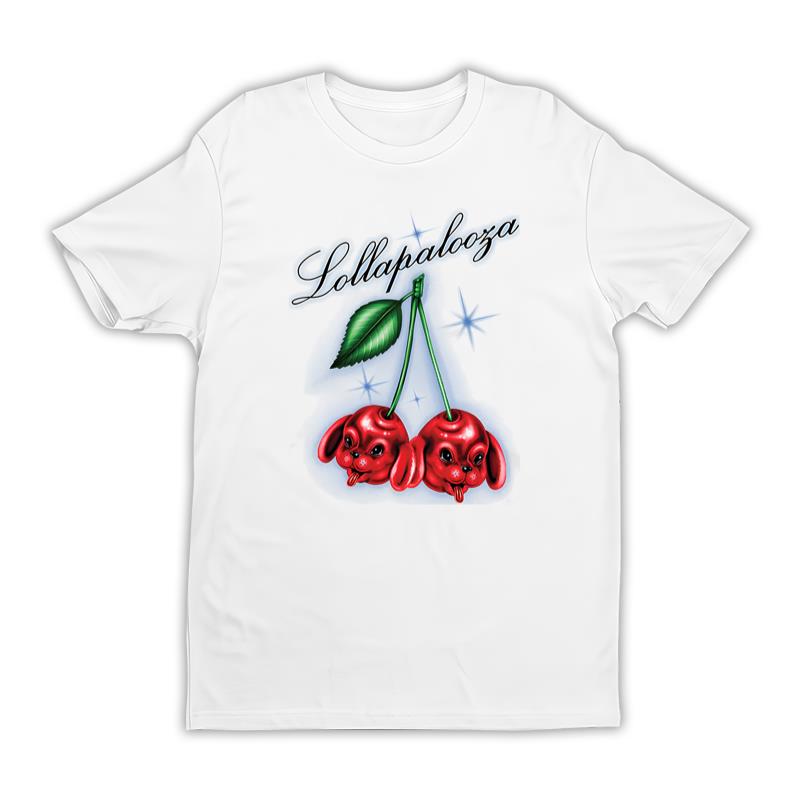 Lollapalooza Cherry Dog T Shirt