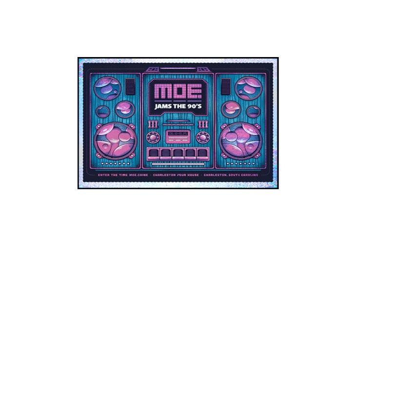 Moe The Band Tour 2025 Charleston South Carolina Poster