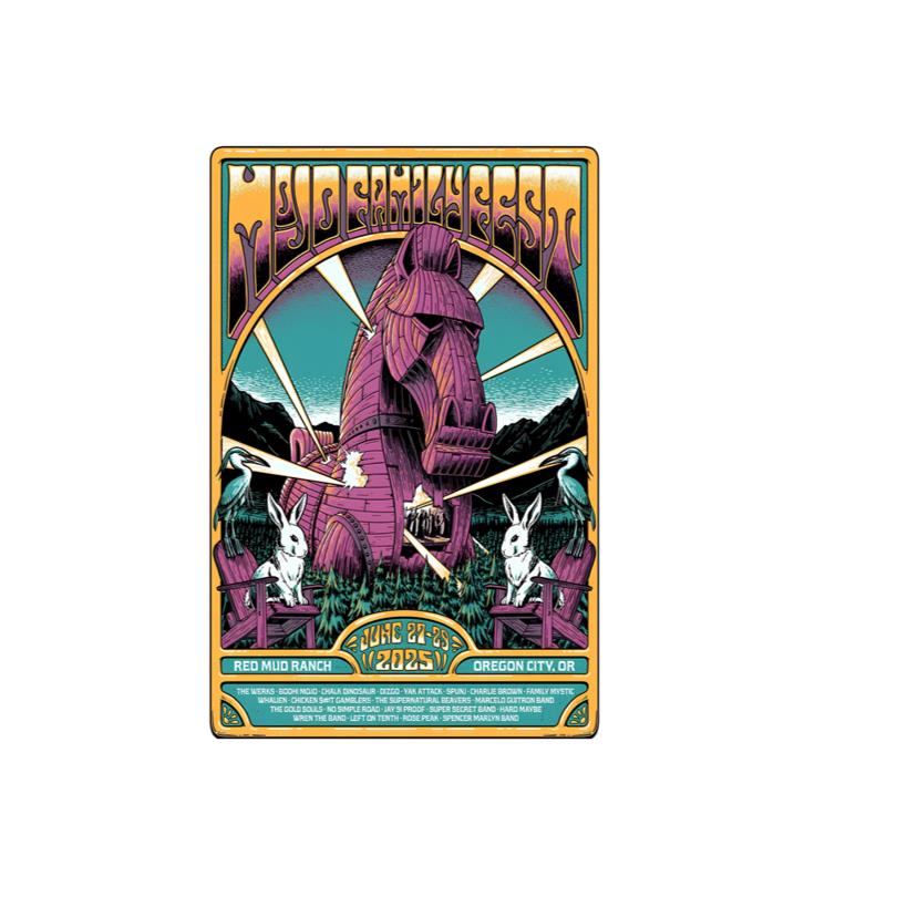 Mojo Family Fest June 27 29 2025 Poster