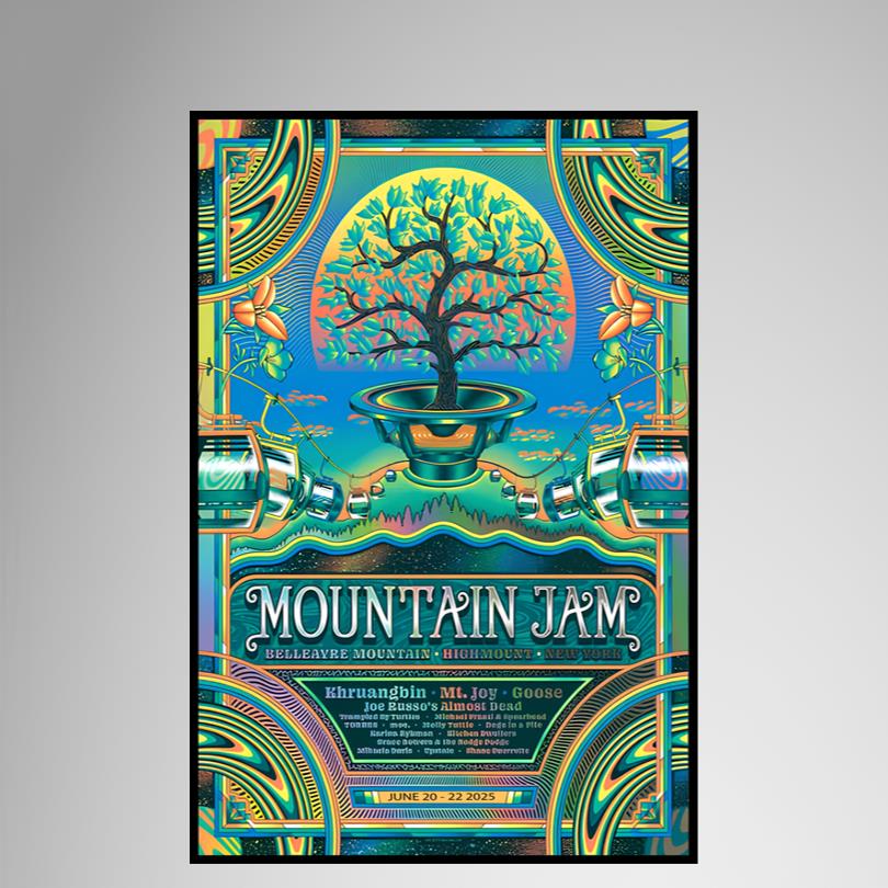 Mountain Jam Highmount New York June 20 - 22 2025 Poster