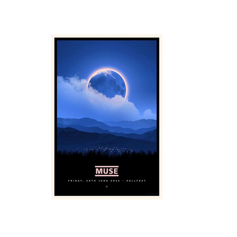 Muse Events 20th June 2025 Hellfest Poster