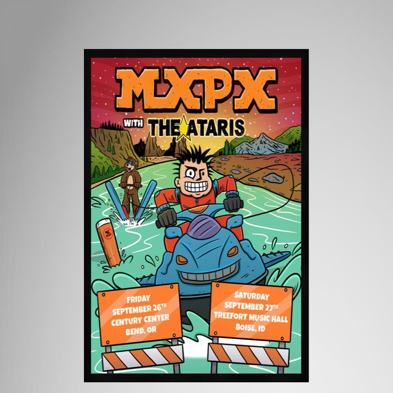 MXPX September 26 Century Center Bend OR Poster
