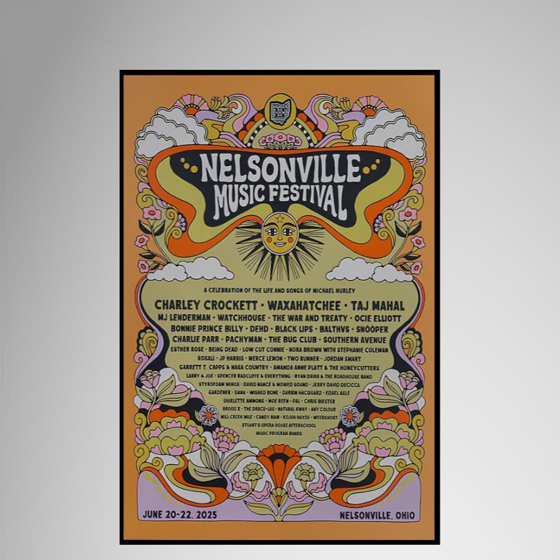Nelsonville Tour 2025 Ohio Poster
