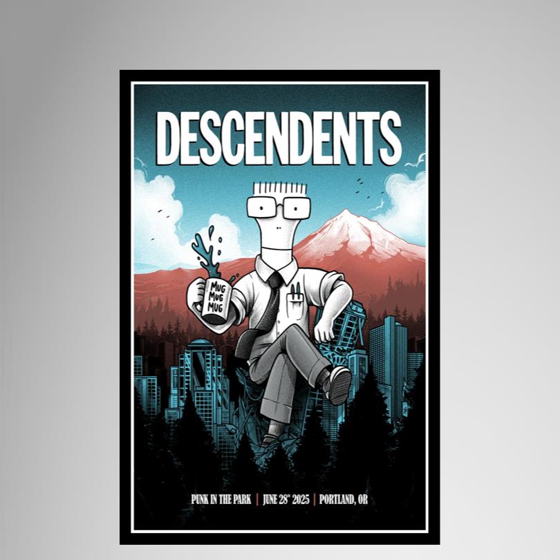 New Poster Descendents June 28 2025 Portland OR