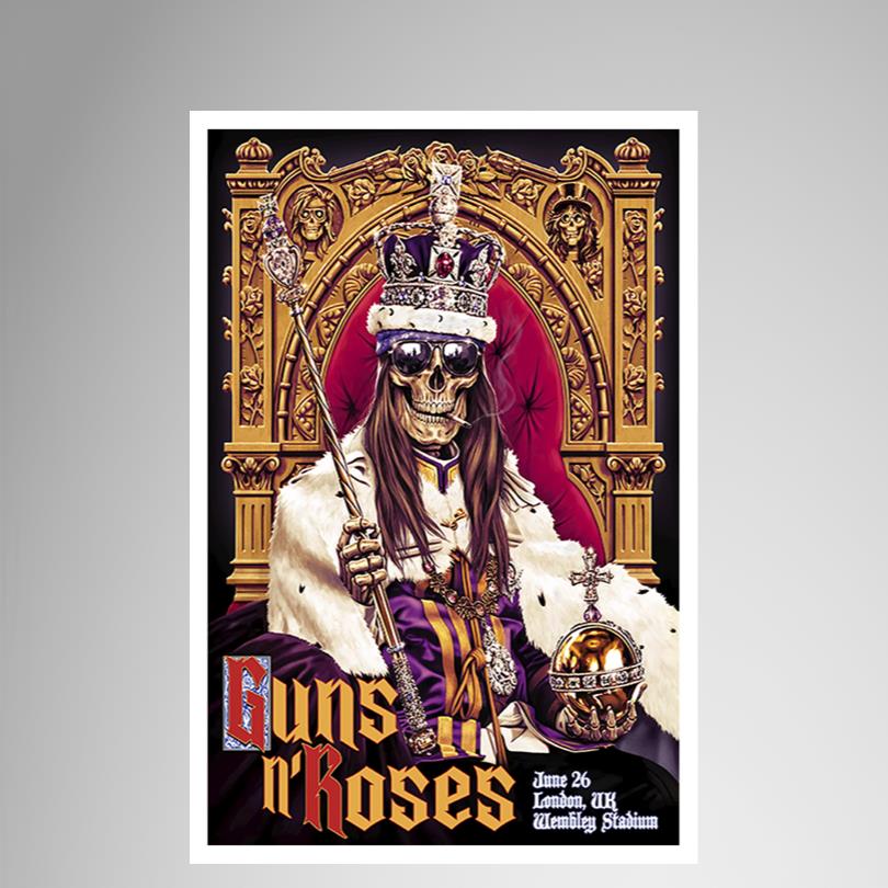 New Poster Guns N Roses June 26 2025 London
