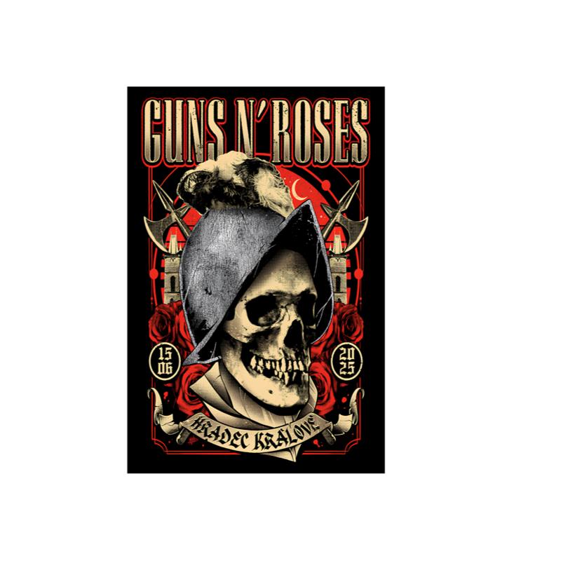 New Poster Guns N Roses June15 2025 Headec Kralove