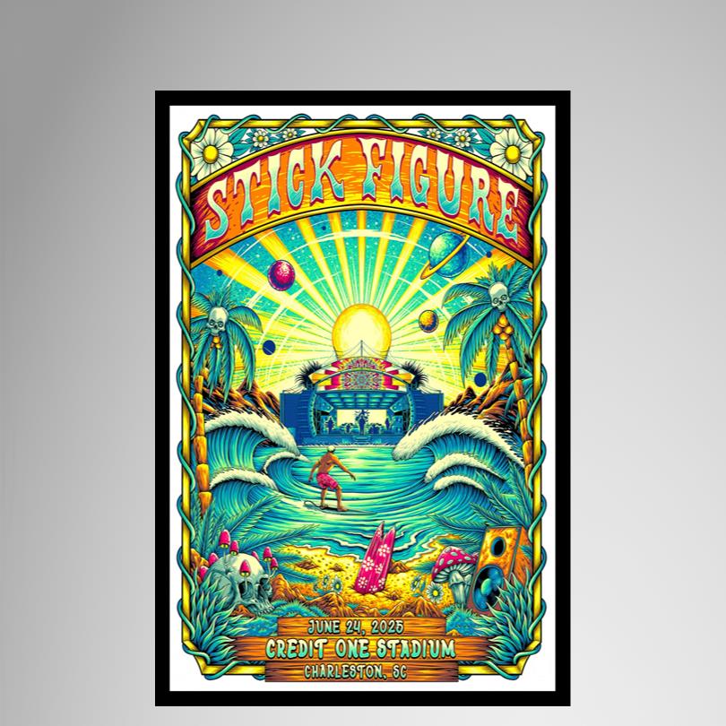 New Poster Stick Figure June 24 2025 Charleston SC