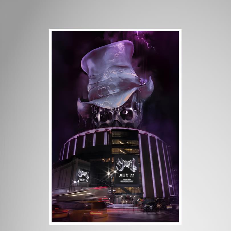 New Poster The Band Ghost July 22 Madison Square Garden