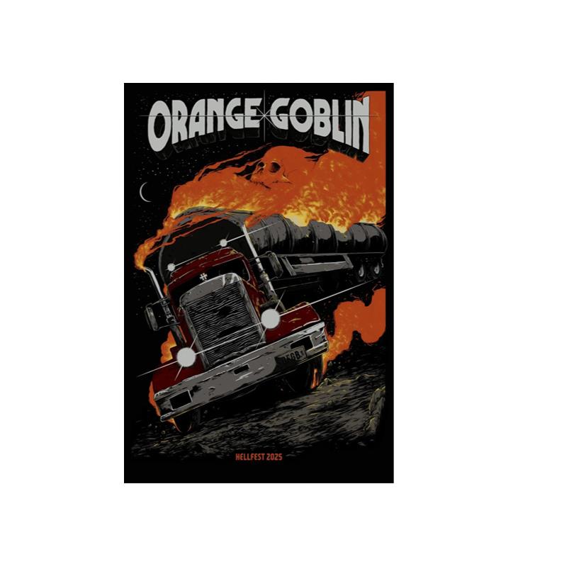 Orange Goblin Hellfest Open Air Festival 2025 Posters
