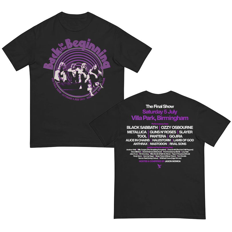 Ozzy Back To The Beginning Event Tee