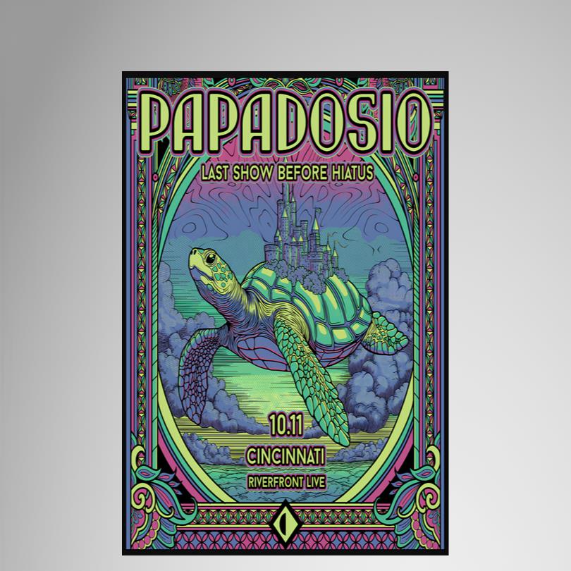 Papadosio Globe Iron Poster