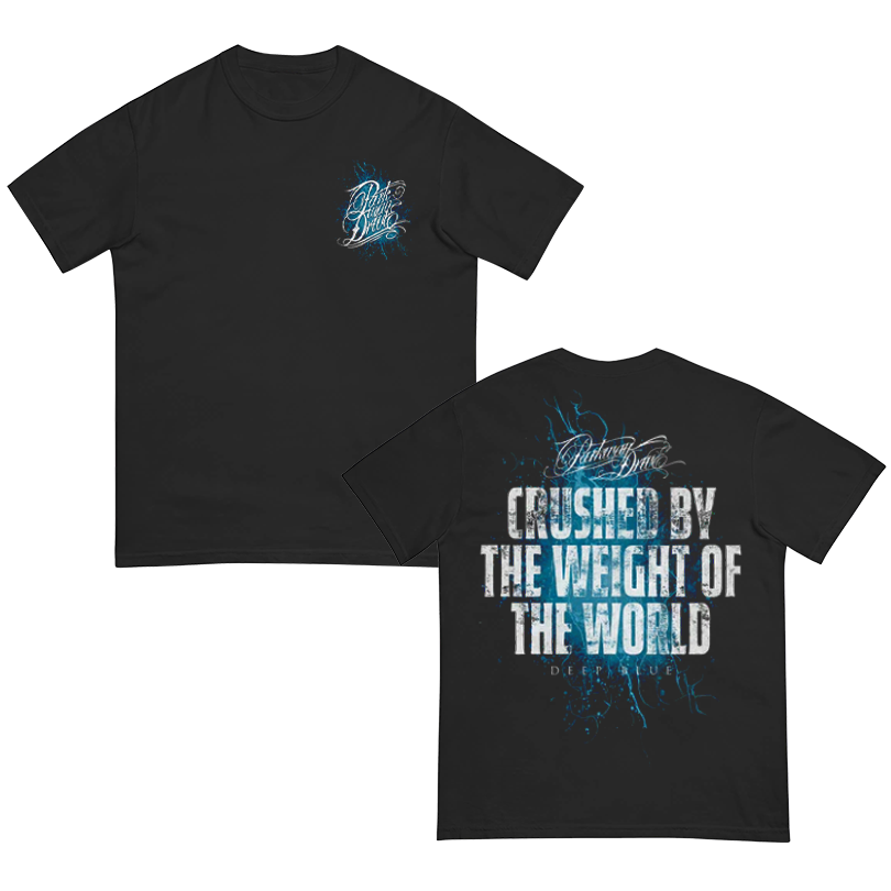Parkway Drive Deep Blue Crushed Tee