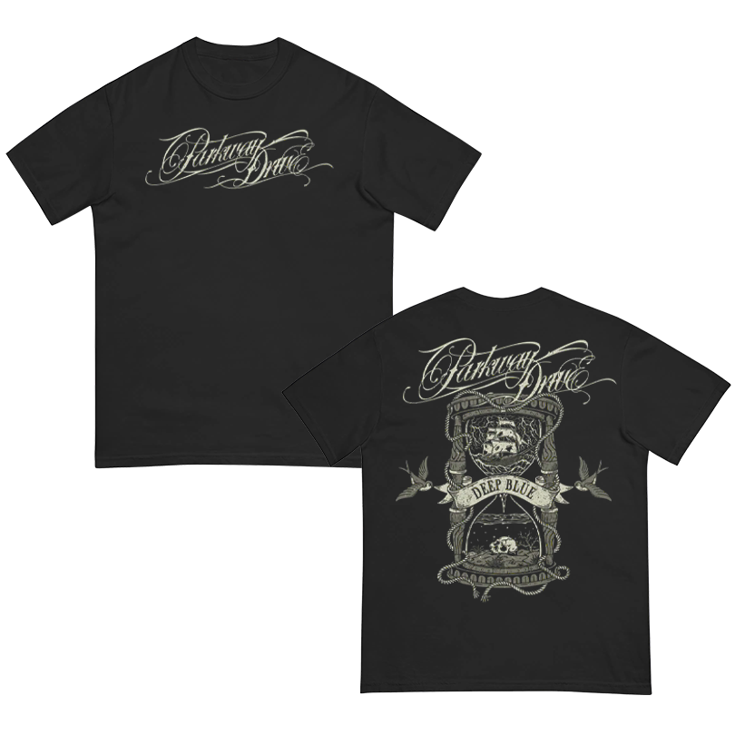 Parkway Drive Deep Blue Hourglass Tee