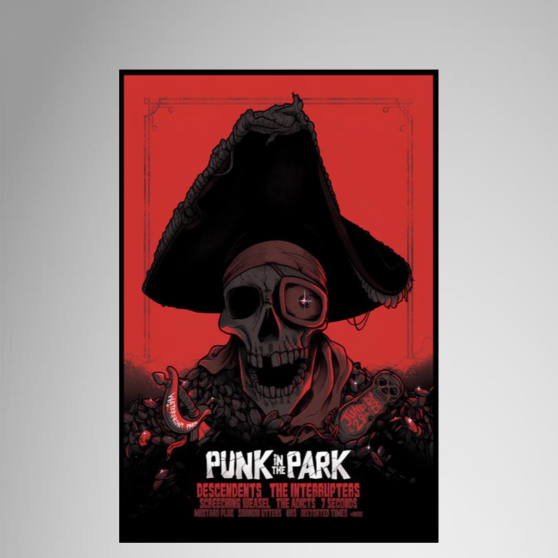 Punk In The Park Water Front Park June 28 2025 Poster