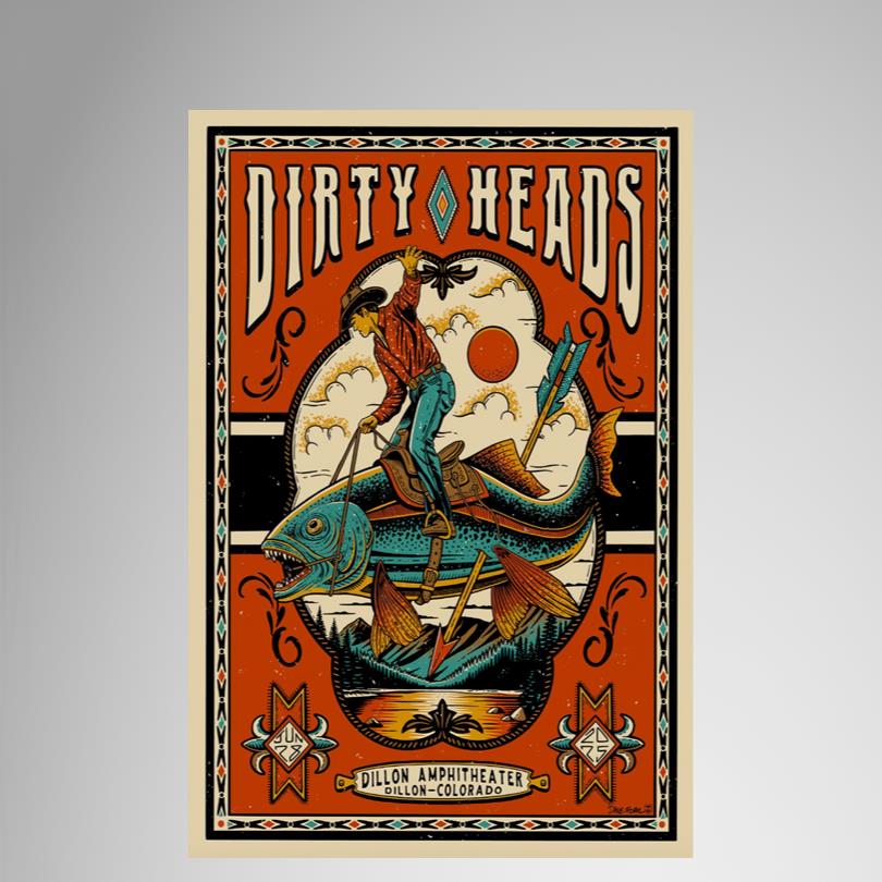 Reggae Rock Tour Poster