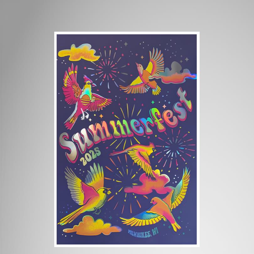 Schnit Zell Bear Summer Fest 2025 Milwaukee WI Show Poster