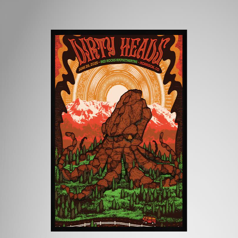 Show Poster Dirty Heads Concert 2025 Morrison CO