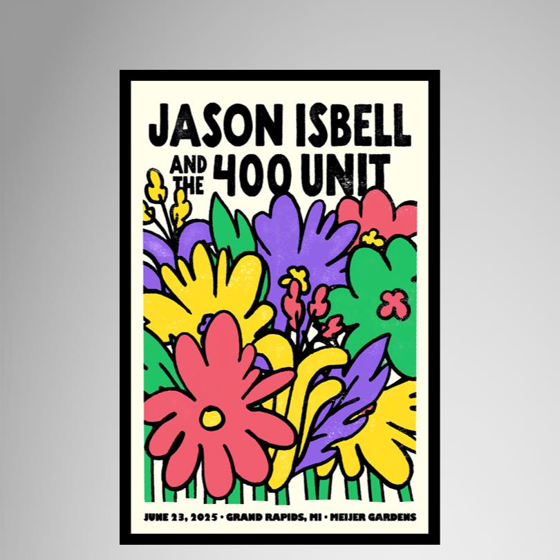 Show Poster Jason Isbell And The 400 Unit Jun 23 2025 Grand Rapids MI