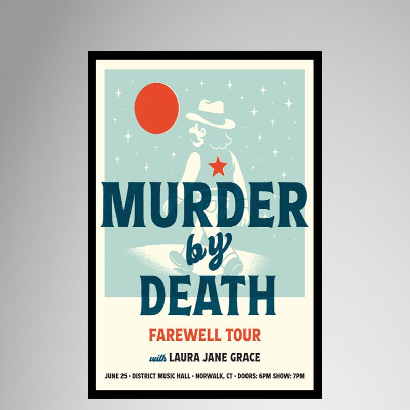 Show Poster Murder By Death June 25 2025 Norwark CT