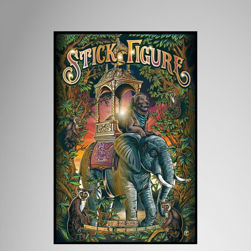 Show Poster Stick Figure June 22 2025 Virginia Beach VA