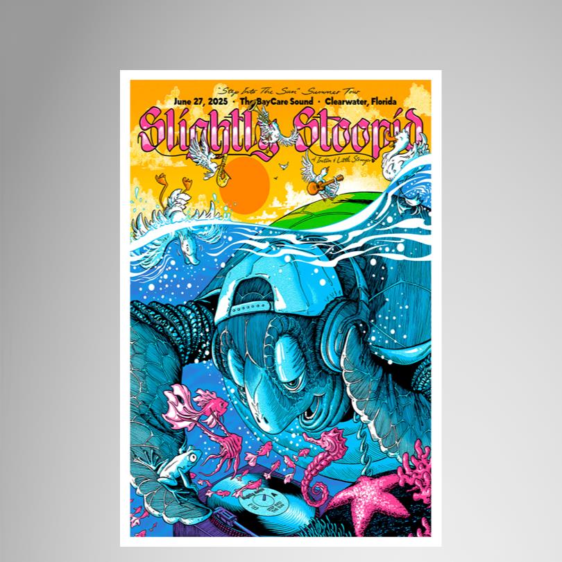 Slightly Stoopid Jun 27 2025 Clearwater FL Poster