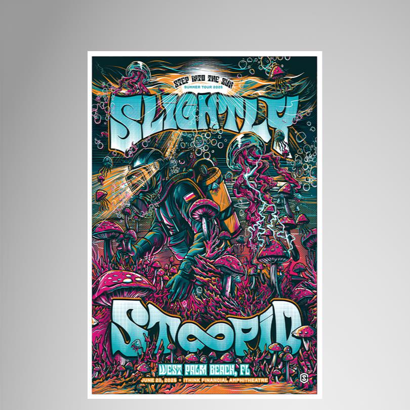 Slightly Stoopid West Palm Beach Poster
