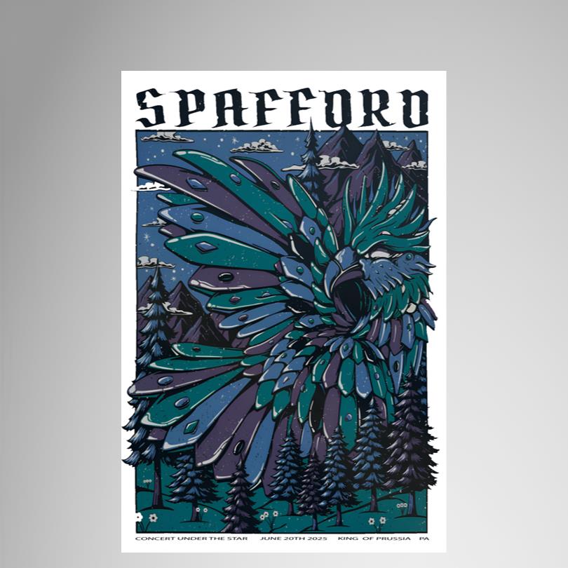Spafford King Of Prussia PA June 20 2025 Poster